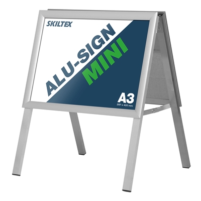 Alu-Sign Mini Plakatständer – DIN A3