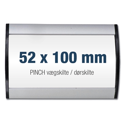 PINCH 52x100 mm - Büroschild / Türschild