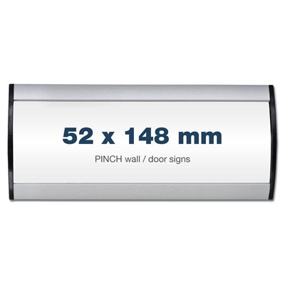 PINCH 52x148 mm - Büroschild / Türschild