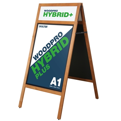 WoodPro Hybrid Plus Kreidetafel Kundenstopper - A1