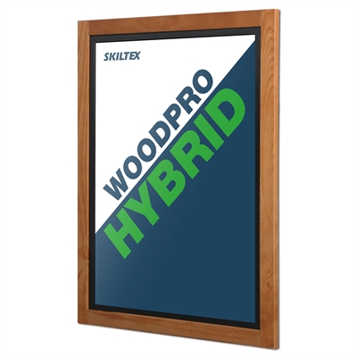 WoodPro Hybrid Posterrahmen / Kreidetafel für Wand - 50x70 cm