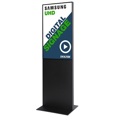 Smart-Line Totem Digitale Infostele mit 43" Display - Schwarz