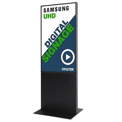 Smart-Line Totem Digitale Infostele mit 55" Display - Schwarz