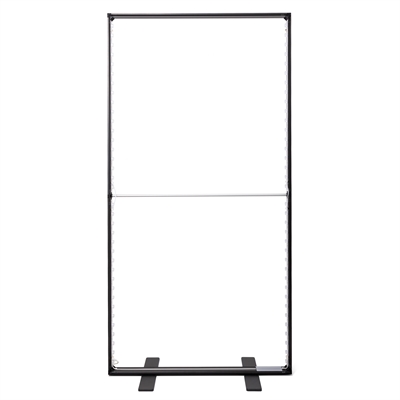 BrightBox Double Schwarz LED Leuchtwand - 100x200 cm - Ohne Banner