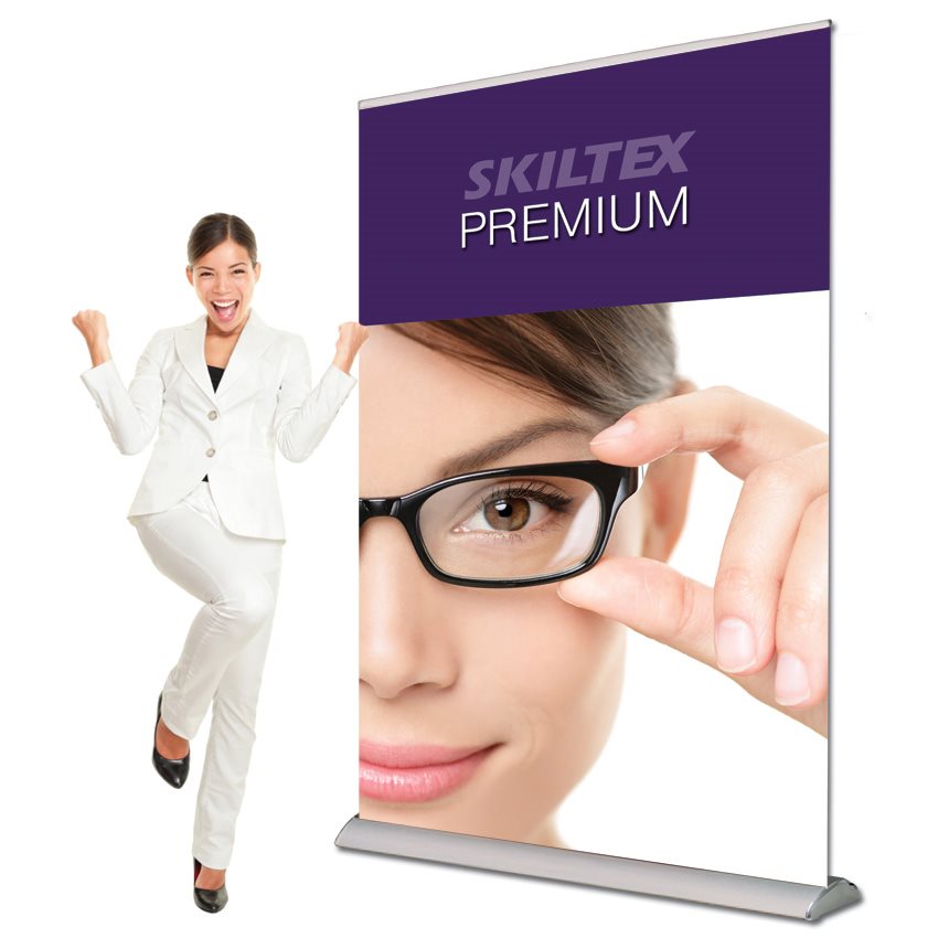 PREMIUM Roll Up Banner - inkl. Druck - 120 x 200 cm