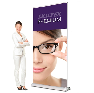 PREMIUM Roll Up Banner - inkl. Druck - 85 x 200 cm