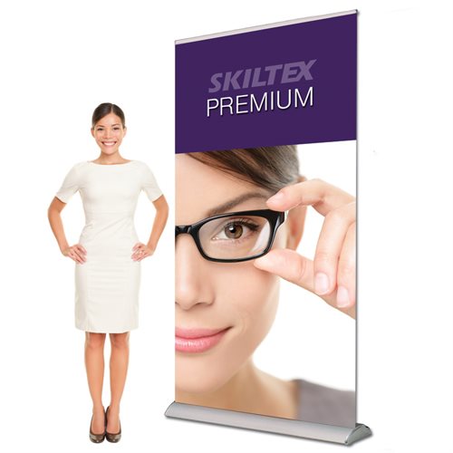 PREMIUM Roll Up Banner - inkl. Druck - 100 x 200 cm