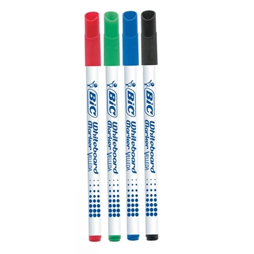 Whiteboard marker - 2,8 mm Spitze - Packung mit 4 Stück